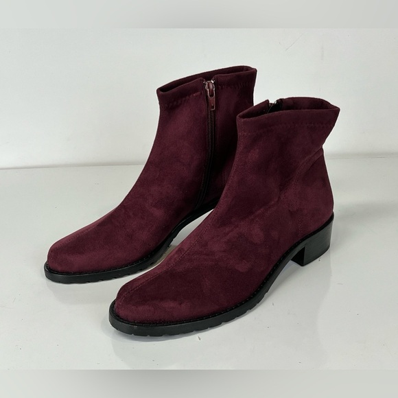 RON WHITE Mulberry GORGI suede ankle boots size 38.5/8US. - Picture 7 of 10